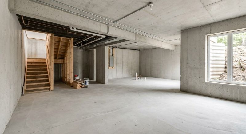 Basement Concrete Installation in Marine, IL