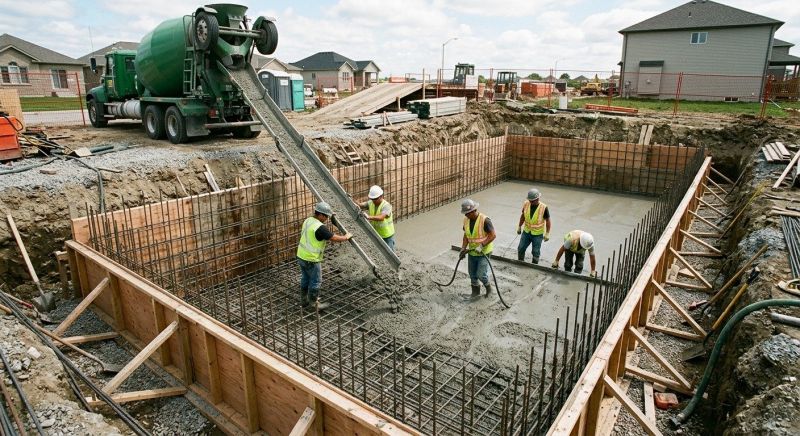 Basement Concrete Pouring in Belleville, IL