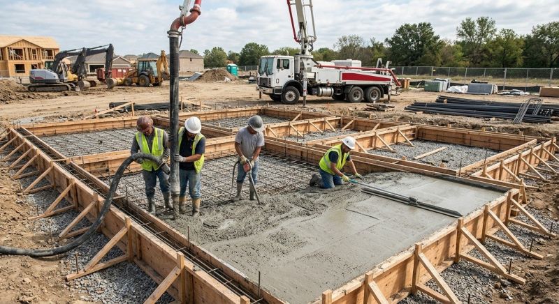 Concrete Basement Pouring in Belleville, IL