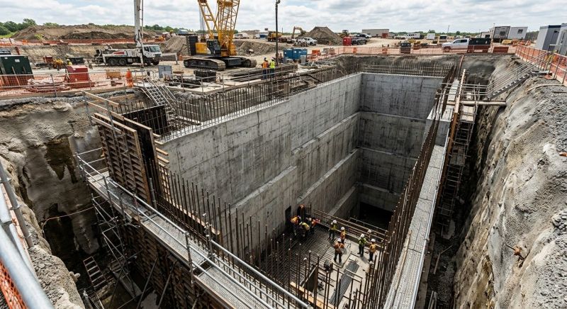 Deep Foundation Installation in Belleville, IL