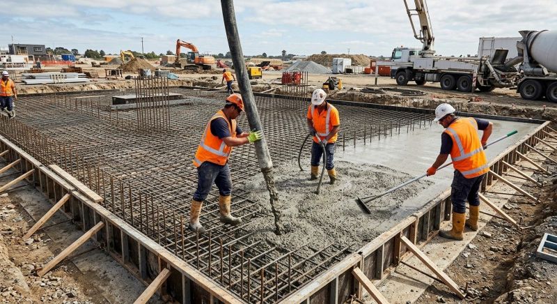 Foundation Pouring in Belleville, IL