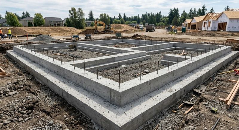 House Footing Construction in Belleville, IL