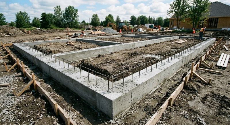 House Footing Construction in Belleville, IL